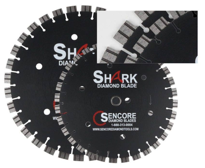 14 Inch Shark Diamond Saw Blade - Premium Cutting Tool for Wood, Metal & Tile - Perfect for DIY Projects, Construction & Home Renovations