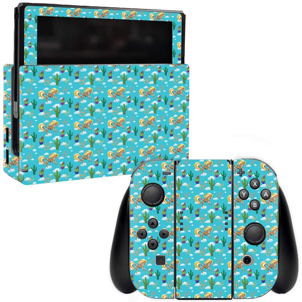 MightySkins Vinyl Decal Wrap Cover for Nintendo Switch - Horse Ranch Design | Protective & Durable Skin | Easy to Apply & Remove | Made in USA | Perfect for Gaming, Travel & Customization