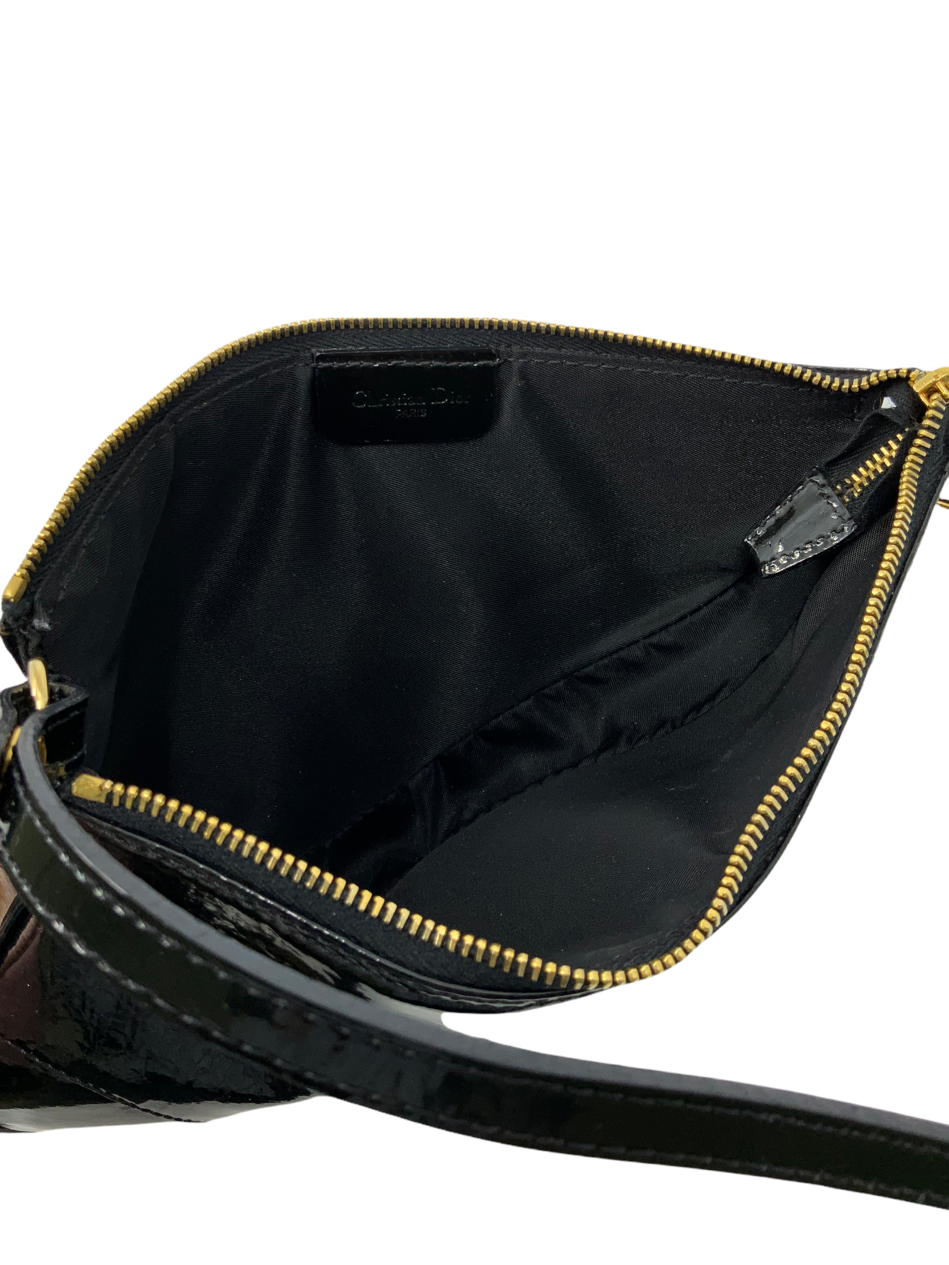 Christian Dior Saddle Bag in Glossy Patent Leather - Luxury Designer Handbag for Women | Perfect for Evening Parties, Date Nights & Special Occasions