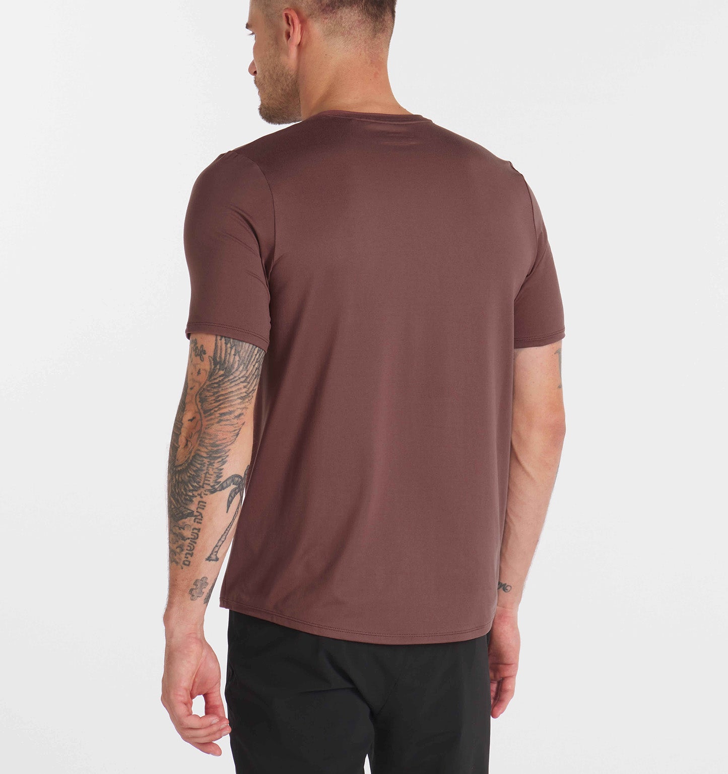 Unrl Ultra Tee Rosewood - Soft & Comfortable Men's T-Shirt for Casual Wear & Gym Workouts