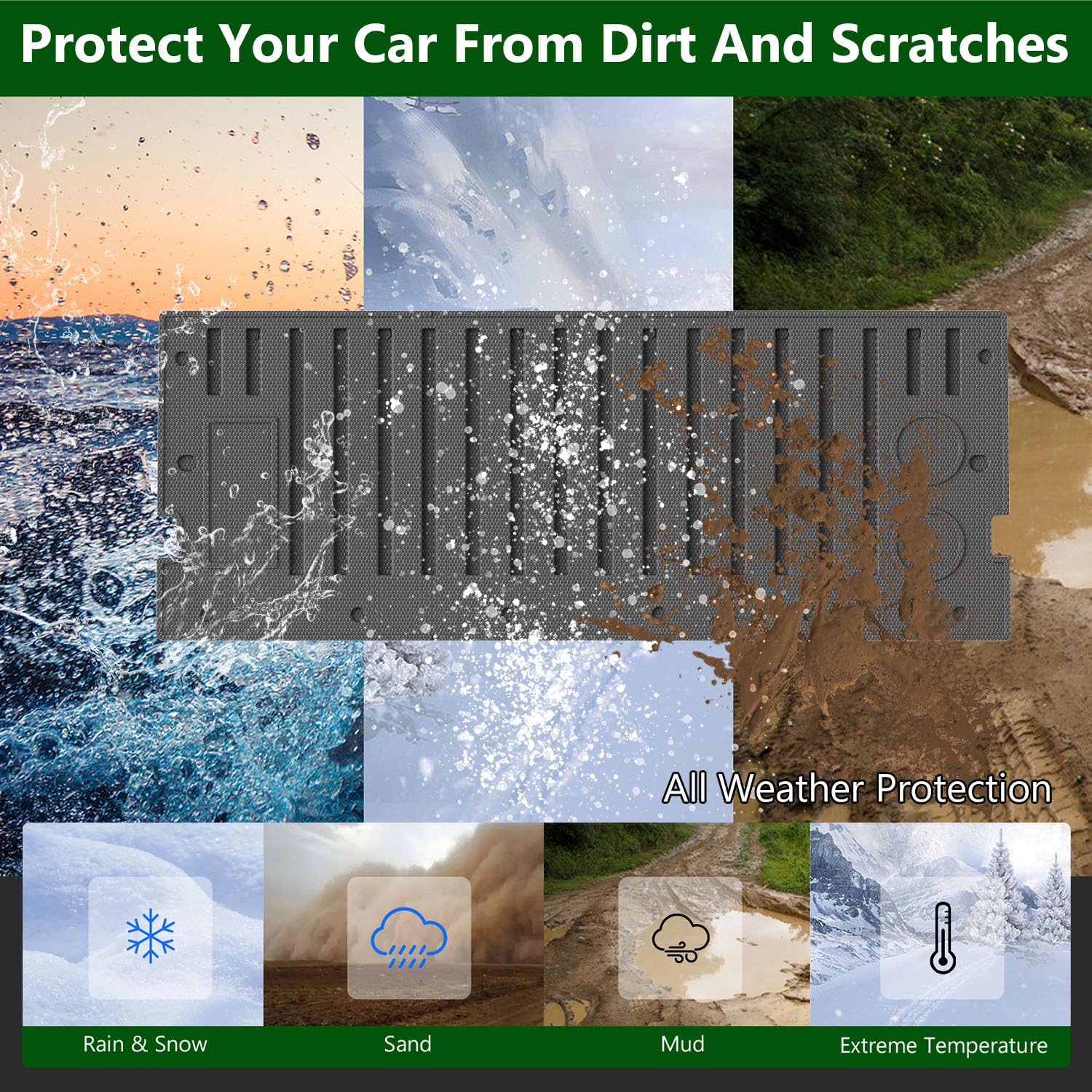 2024-2025 Toyota Tacoma Tailgate Mat - Durable Bed Mat & Tailgate Liner Replacement Accessories (Fits 2024-2025 Tacoma Models) - Perfect for Truck Bed Protection & Outdoor Adventures