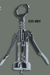 Premium Wing Type Corkscrew - Bar Cork Screw with Comfortable Grip for Easy Wine Bottle Opening - Perfect for Home Bars, Restaurants, and Wine Enthusiasts