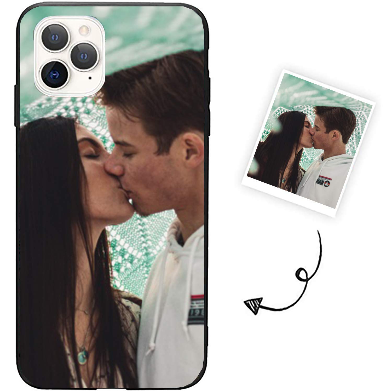 Personalized iPhone 12 Pro Max Photo Case - Custom Phone Cover for Birthday, Christmas, Valentine's Day Gifts | Durable Protective Case for Travel, Work & Daily Use | Trendy Anniversary, Graduation & Holiday Gift | Perfect for Office, School, Vacation, Commuting, Parties & Instagram Selfies | Use for Everyday Protection, Social Media Posts, Gifting & Special Occasions