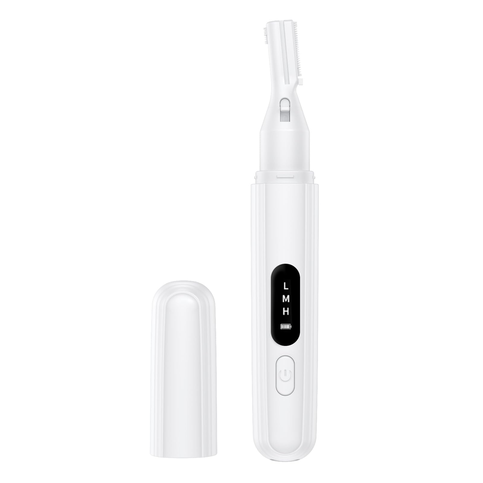 Electric Eyebrow Trimmer for Women & Men - Rechargeable Facial Hair Remover & Eyebrow Razor - Perfect for Eyebrow Shaping, Upper Lip & Peach Fuzz Removal at Home or Travel