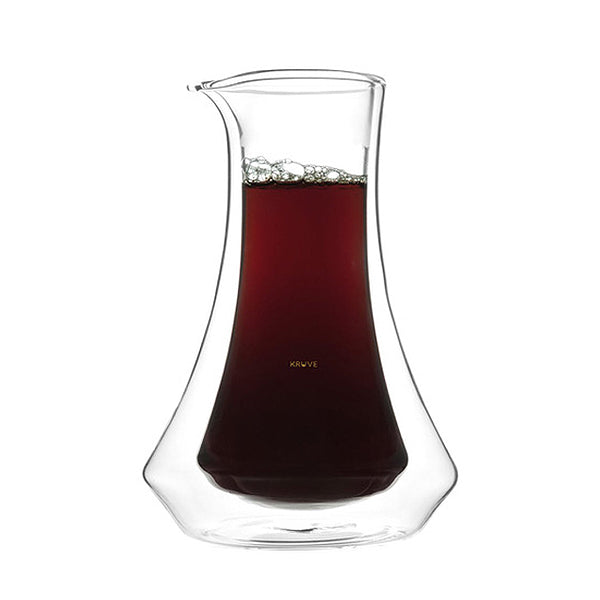 Kruve EQ Insulated Glass Carafe Set - Premium Temperature Control Wine & Water Pitcher for Home, Bar & Restaurant Use