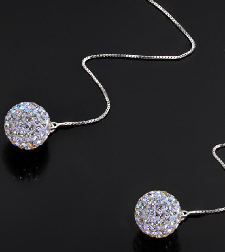 Elegant Geometric Crystal Earrings for Women - Perfect for Parties, Weddings & Everyday Wear