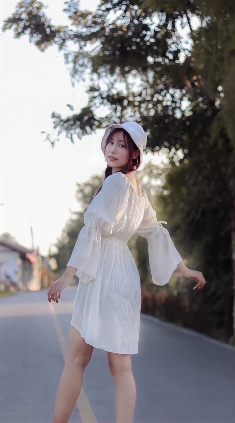 Gypsy Cotton Pull String Sleeve Shirt for Women - Boho Summer Outfits