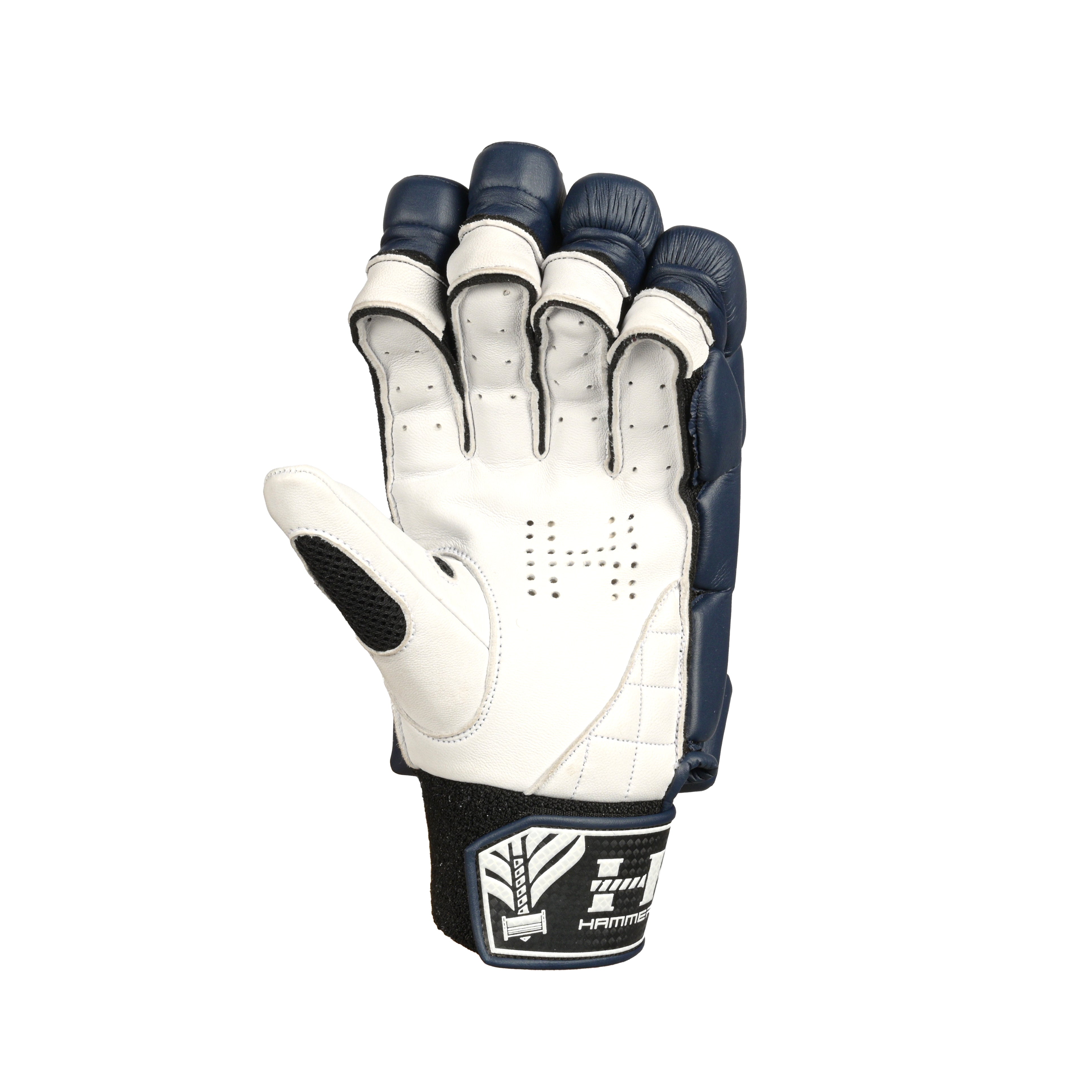 Hammer Black Edition Batting Gloves 2025 - Navy Blue Baseball Gloves for Hitting & Training - Perfect for Baseball, Softball & Batting Practice