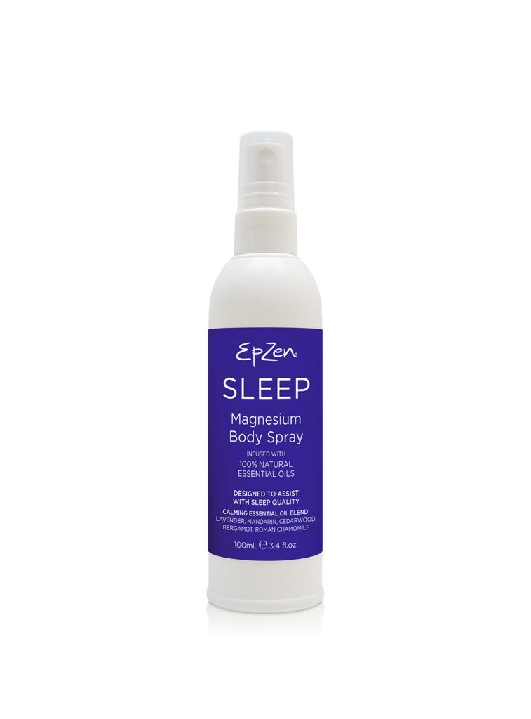 Epzen Magnesium Body Spray for Better Sleep & Relaxation - Natural Stress Relief & Muscle Recovery Spray for Nighttime Use