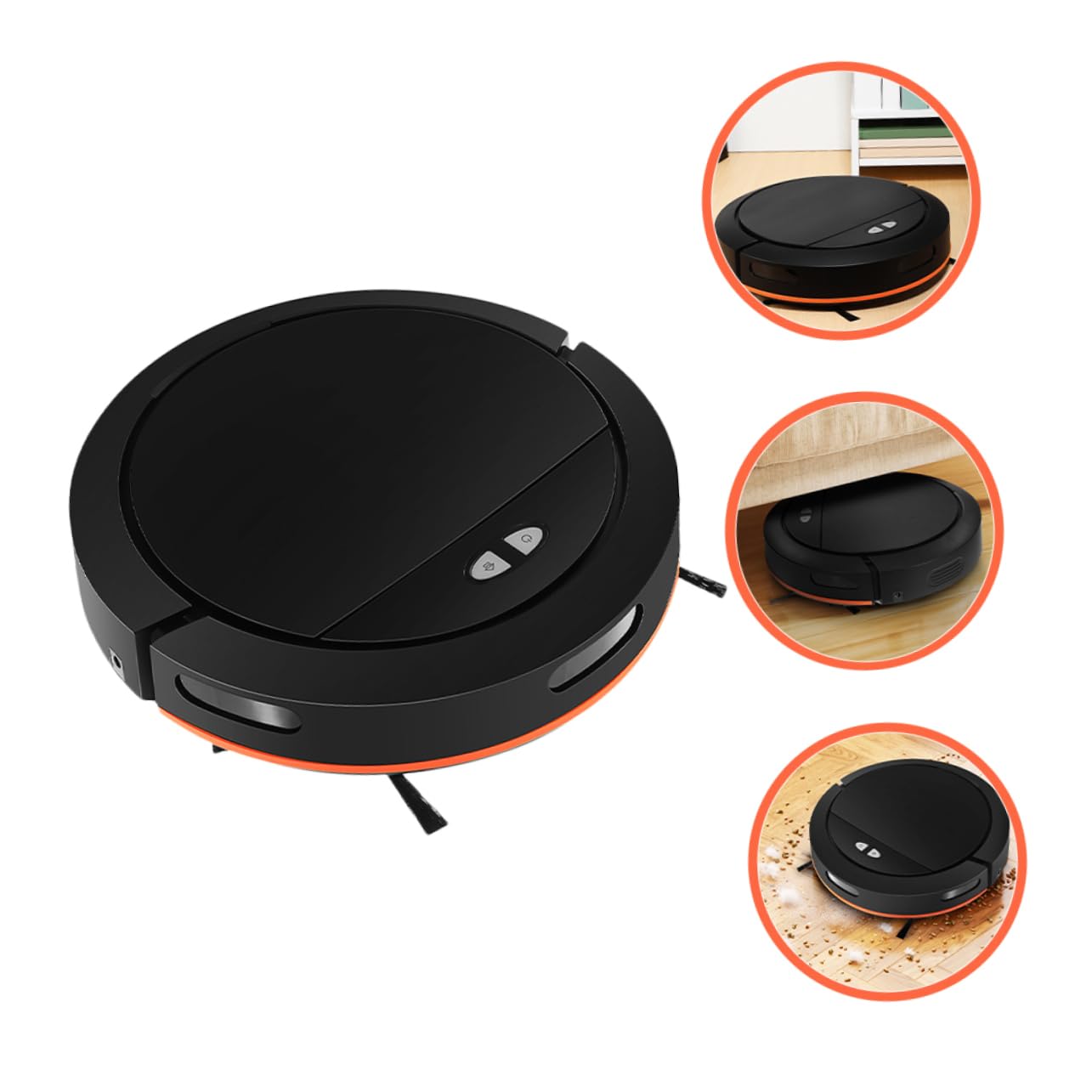 Self-Emptying Robotic Vacuum Cleaner with High Suction - Smart Auto Sweep Robot for Home Cleaning (US Plug) | Perfect for Hardwood Floors, Carpets & Pet Hair Removal