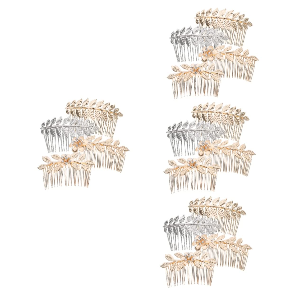 16 Pcs Korean Hair Combs for Women - Elegant Floral Wedding Hair Accessories, Bridal Hair Ornaments & Decorative Hair Combs for Girls | Perfect for Weddings, Proms, Parties & Special Occasions