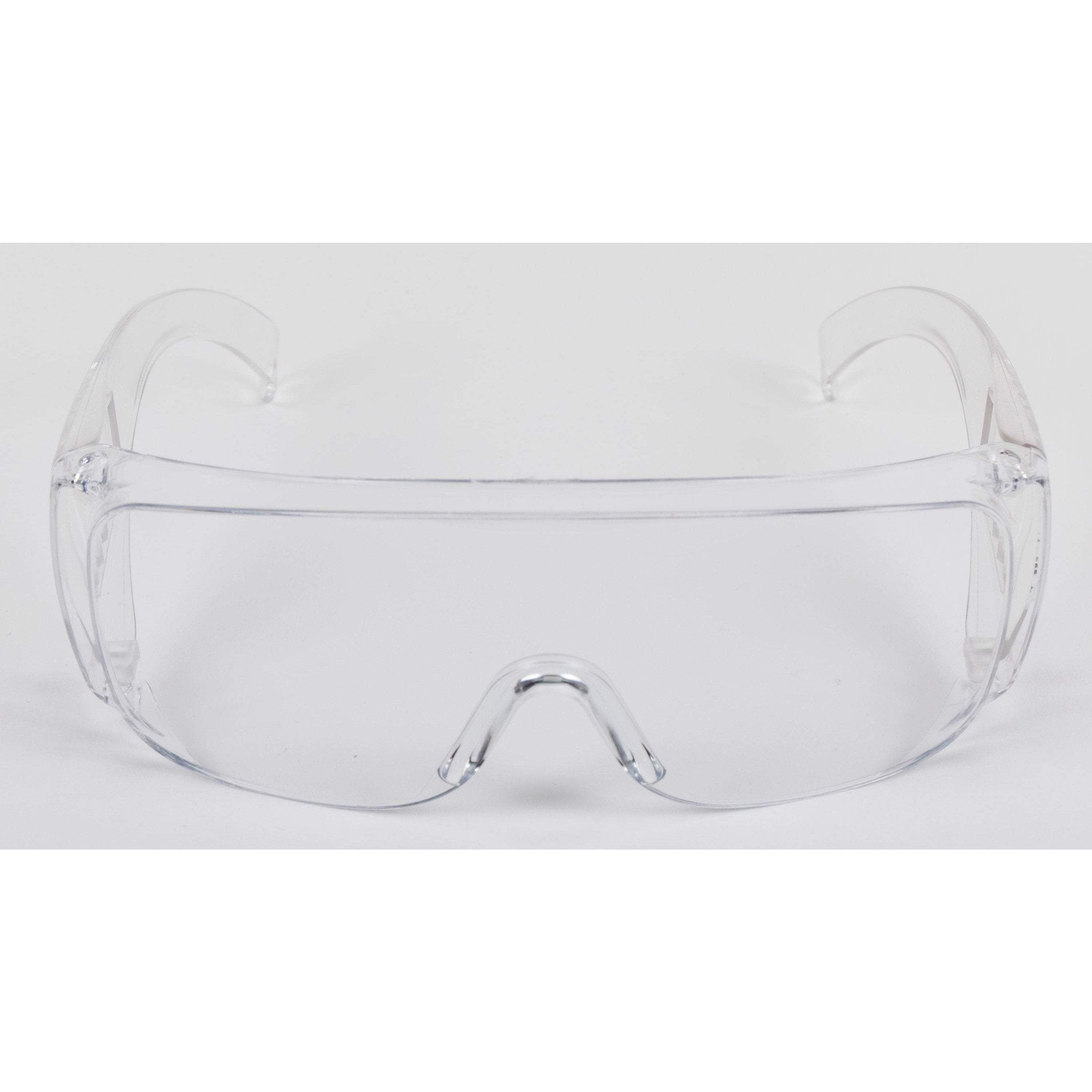 Clear Protective Safety Goggles with Anti-Fog & Side Vents - UV Protection for Lab Work, Woodworking, and DIY Projects