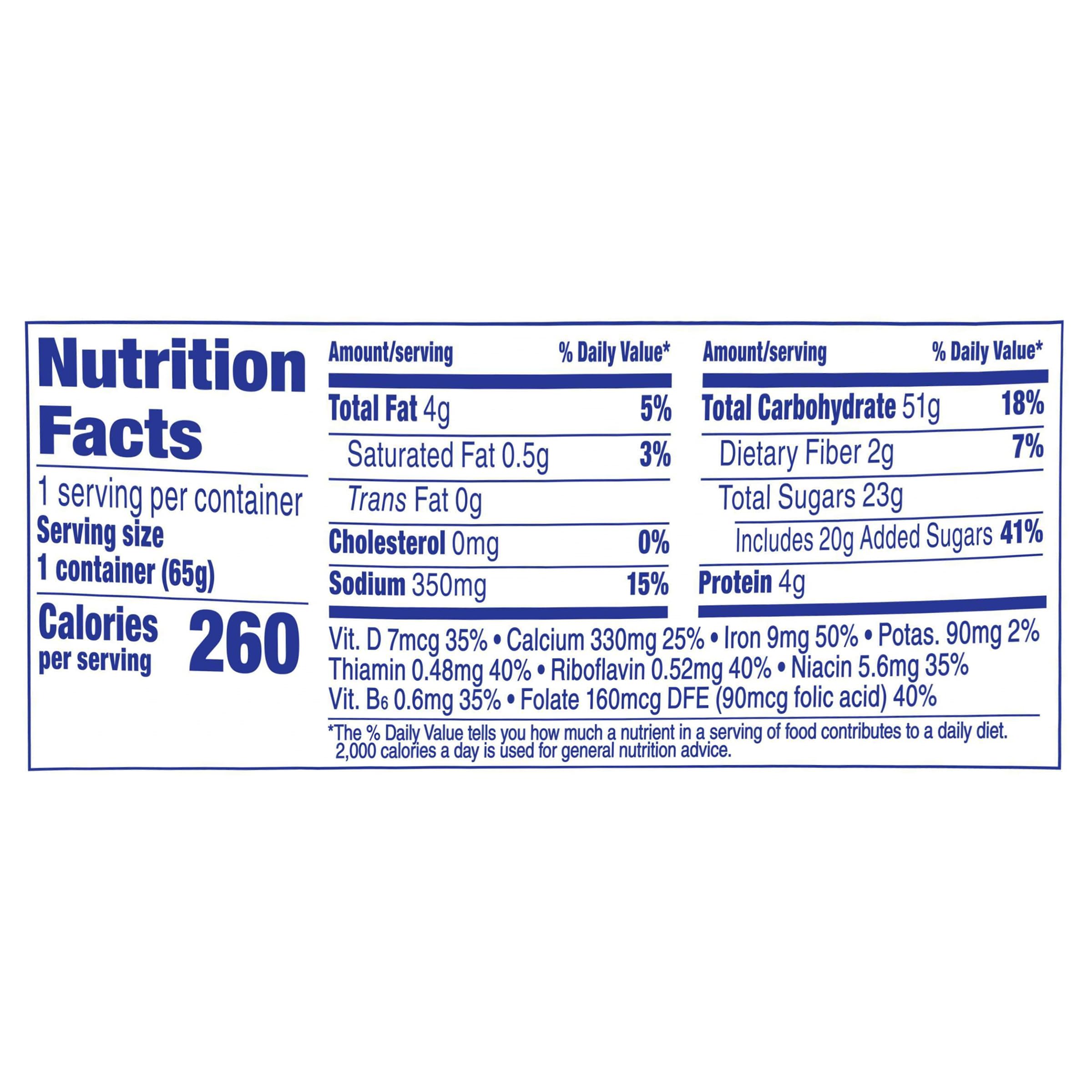 Cream of Wheat Instant Hot Cereal To-Go Cups - Mixed Berry with Almonds, 2.29oz (6 Pack) | Quick Breakfast for Busy Mornings, Office Snack & On-the-Go Meals
