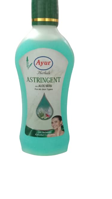 Aloe Vera Astringent for All Skin Types - Refreshing Toner for Oily, Acne-Prone & Sensitive Skin | Daily Skincare Routine & Post-Shave Care