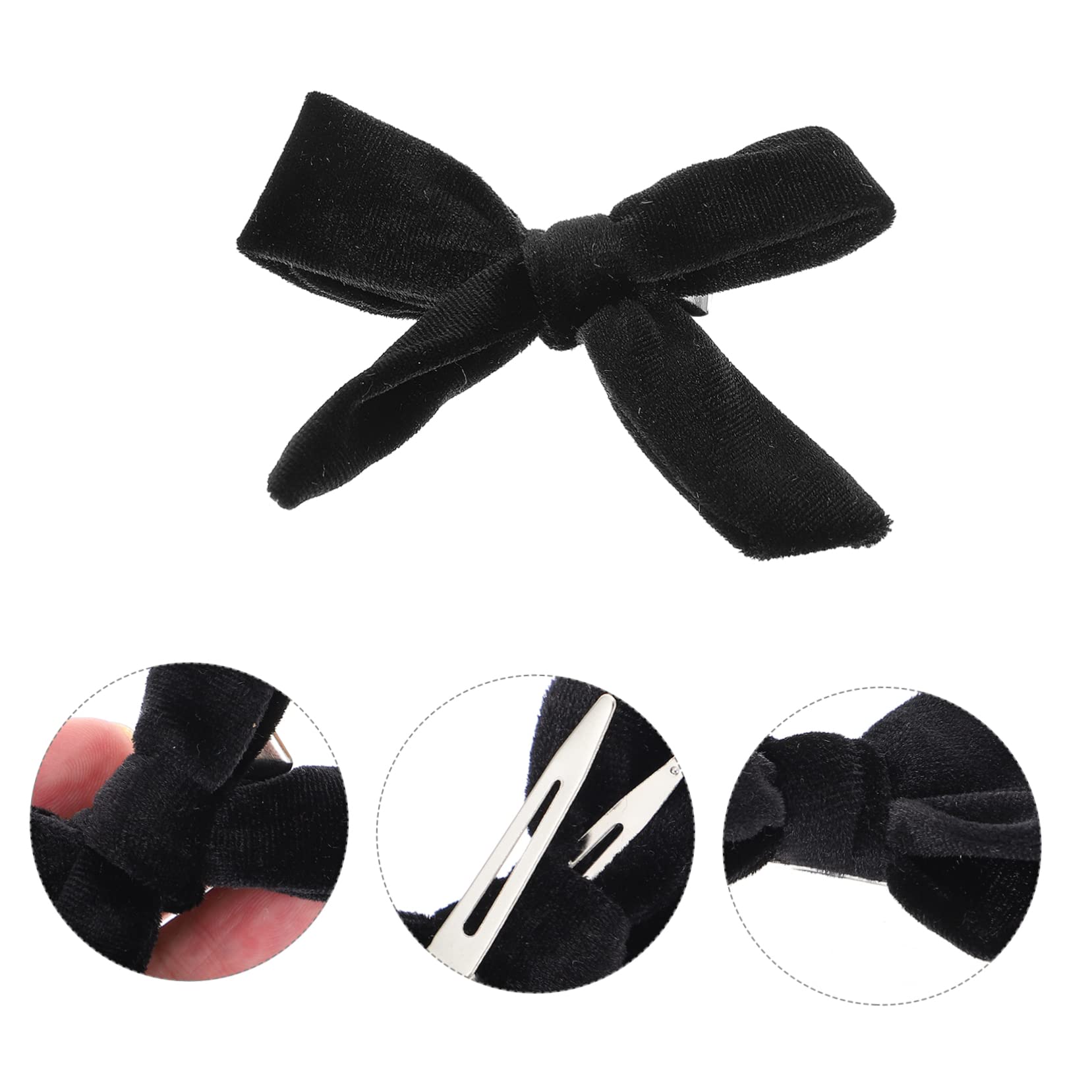 10pcs Women's Hair Bow Clips - Elegant Bowknot Barrettes for Girls & Women | Perfect for Daily Wear, School, Parties & Special Occasions