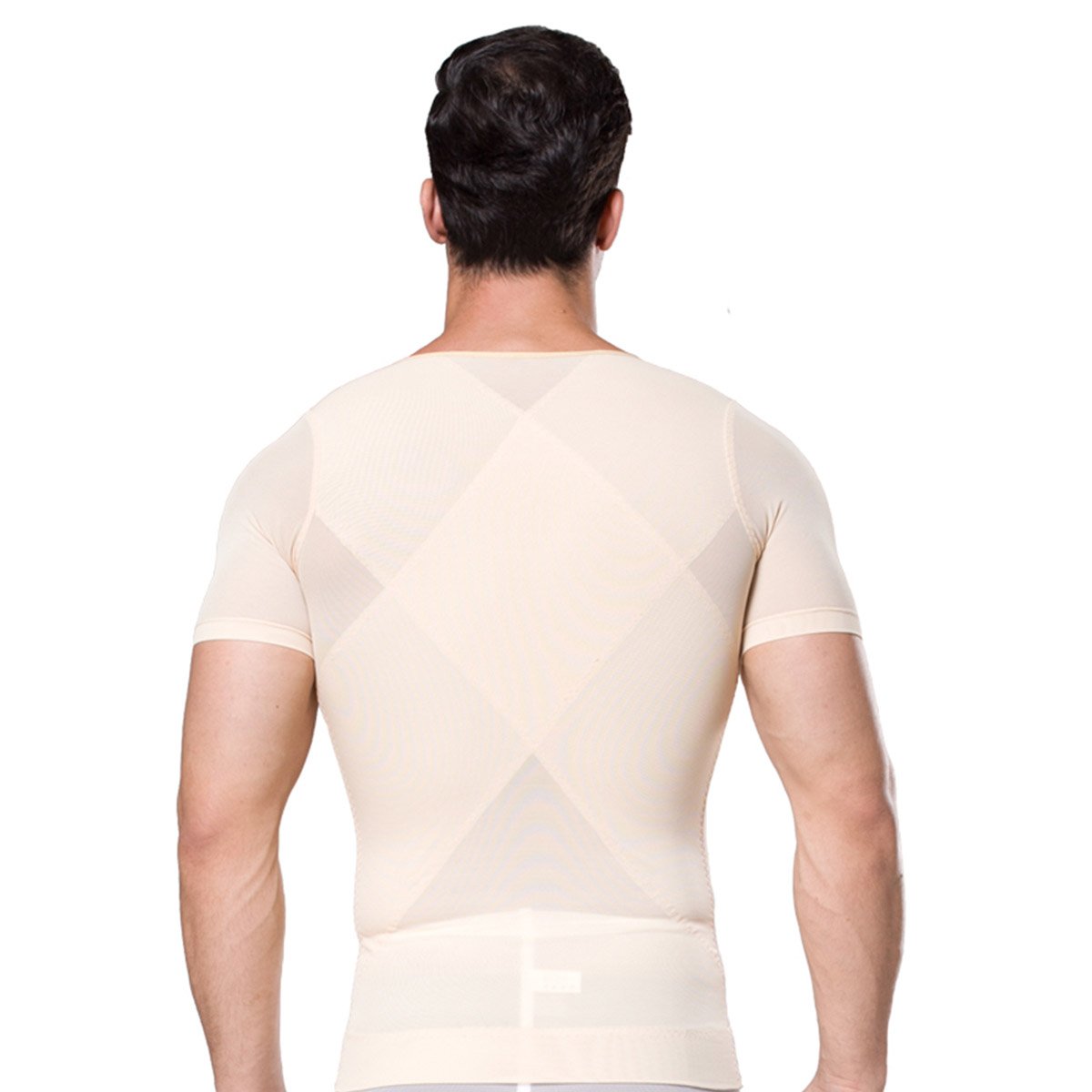 FEOYA Men's Slimming Body Shaper Tank Top - Zipper Tummy Control Compression Vest Undershirt for Weight Loss & Posture Support | Gym, Workout & Everyday Wear