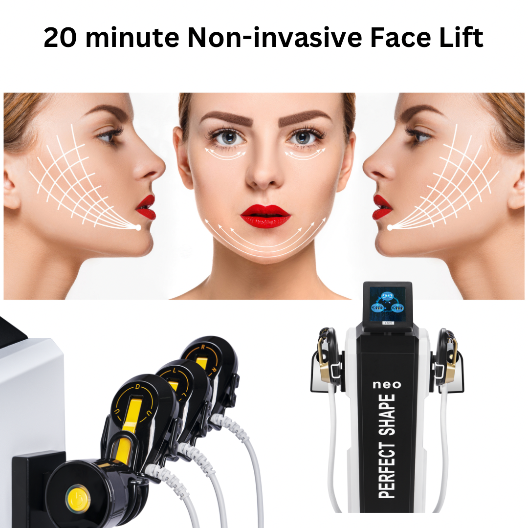 Professional PERFECT SHAPE® NEO Facial & Body Contouring Tool - Slimming Massager for Chin, Jawline, Arms, Legs & Stomach | At-Home Beauty Device for Face Lifting & Cellulite Reduction