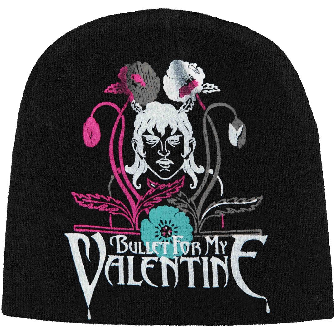 Stylish Flowers Beanie for Women & Men - Soft Knit Winter Hat for Cold Weather - Perfect for Outdoor Activities, Hiking, and Fashion Accessories