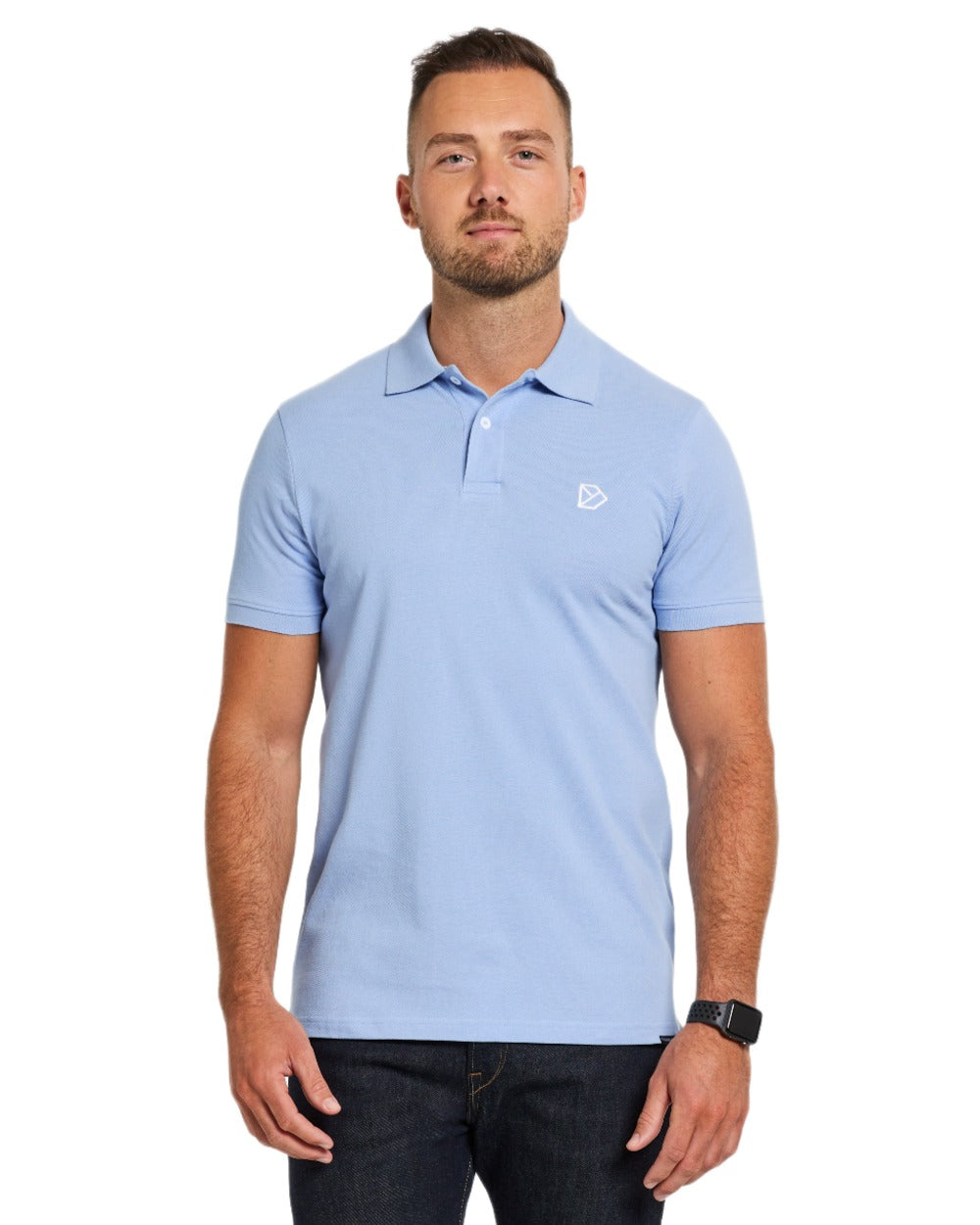 Didriksons Ville Pike Polo Shirt for Men - Classic Cotton Casual Shirt with Comfort Fit - Perfect for Golf, Office & Summer Outings