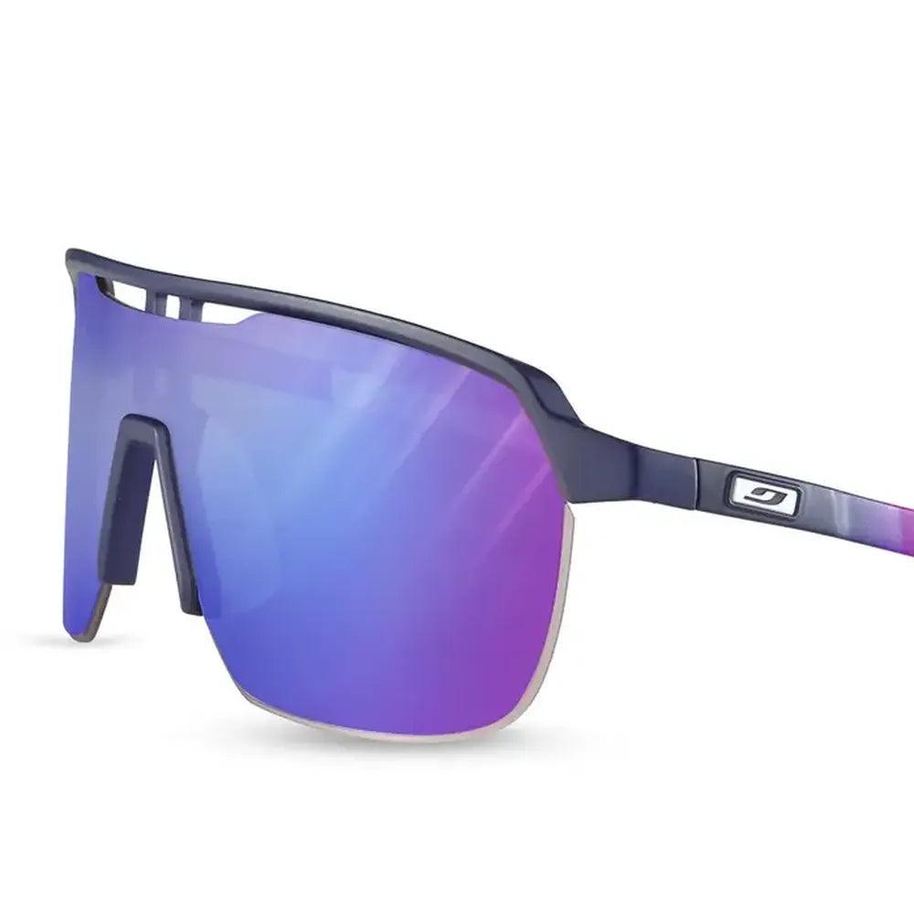Julbo Frequency Reactiv P1 3 HC Sunglasses - Purple/Pink Lens for Cycling, Running & Outdoor Sports - UV Protection & Polarized Glasses for Men & Women