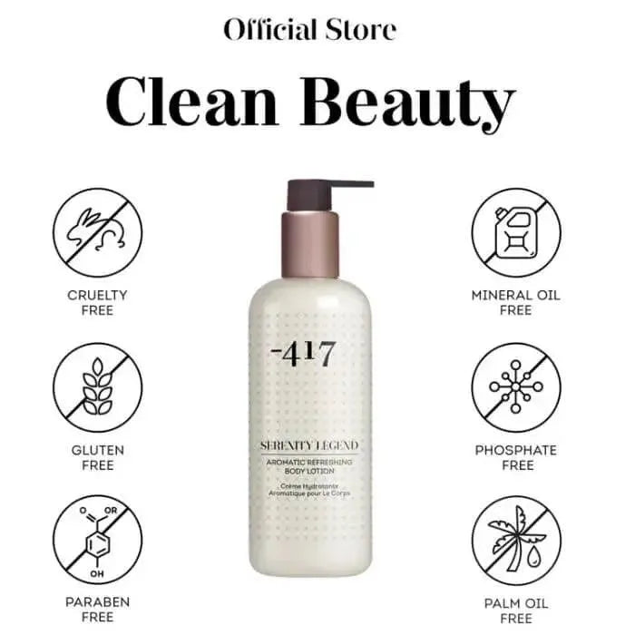 Minus 417 Refreshing Aromatic Body Lotion - Hydrating Moisturizer for Dry Skin | Perfect for Daily Use, After Shower & Spa Relaxation