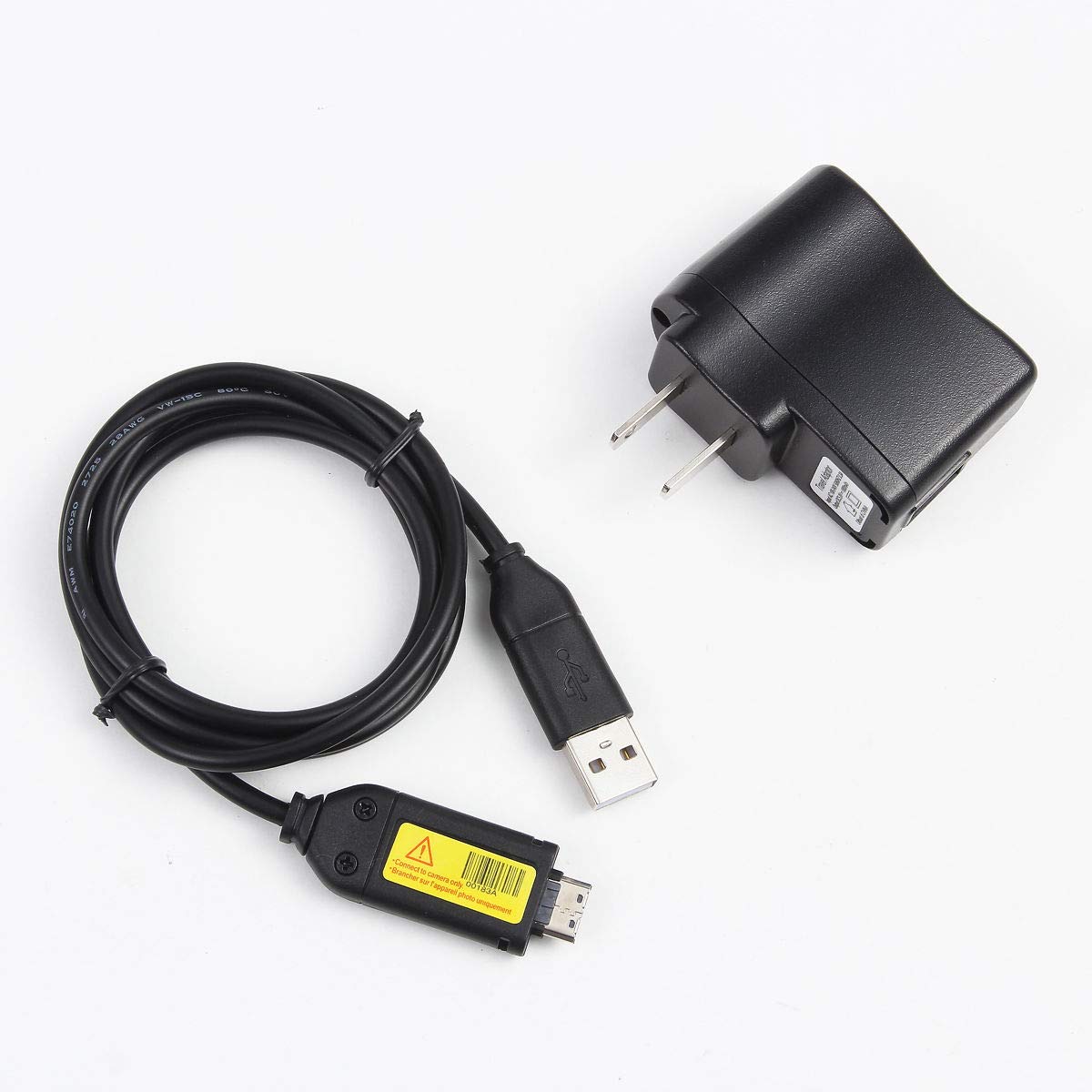 MaxLLTo 4ft USB AC Wall Charger Adapter for Samsung SH100 SL105 SL102 Digital Camera - Fast Charging Power Supply for Travel, Home & Office Use