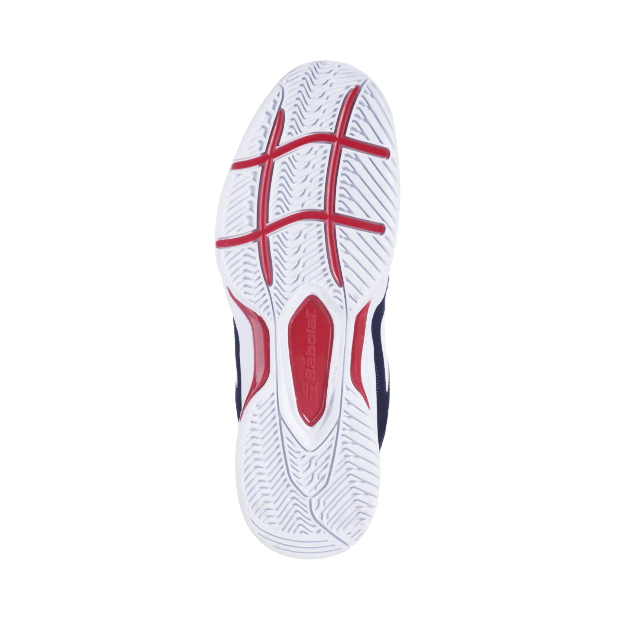 Babolat SFX3 All Court Men's Tennis Shoes - Black/Red - Lightweight & Durable for Hard Court & Clay Court Play