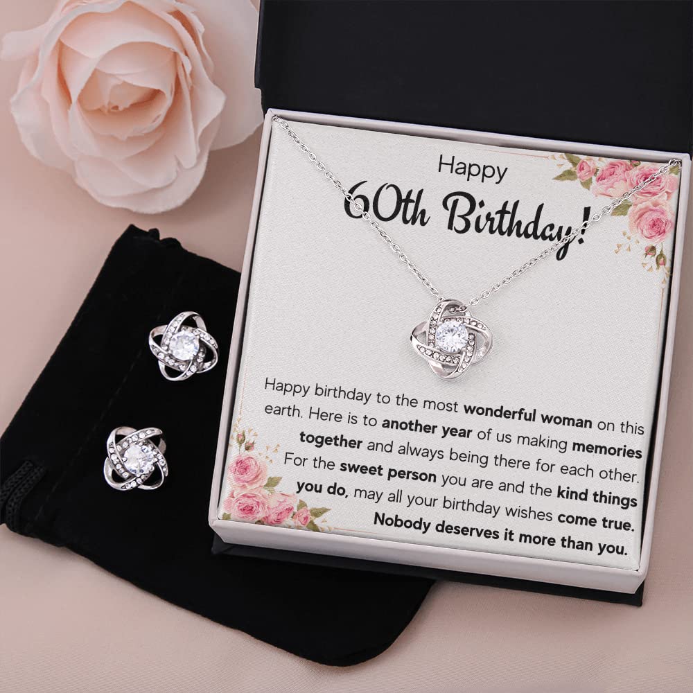 60th Birthday Gifts for Women - Elegant Necklace with Gift Box | Perfect for Mom, Grandma & Special Occasions