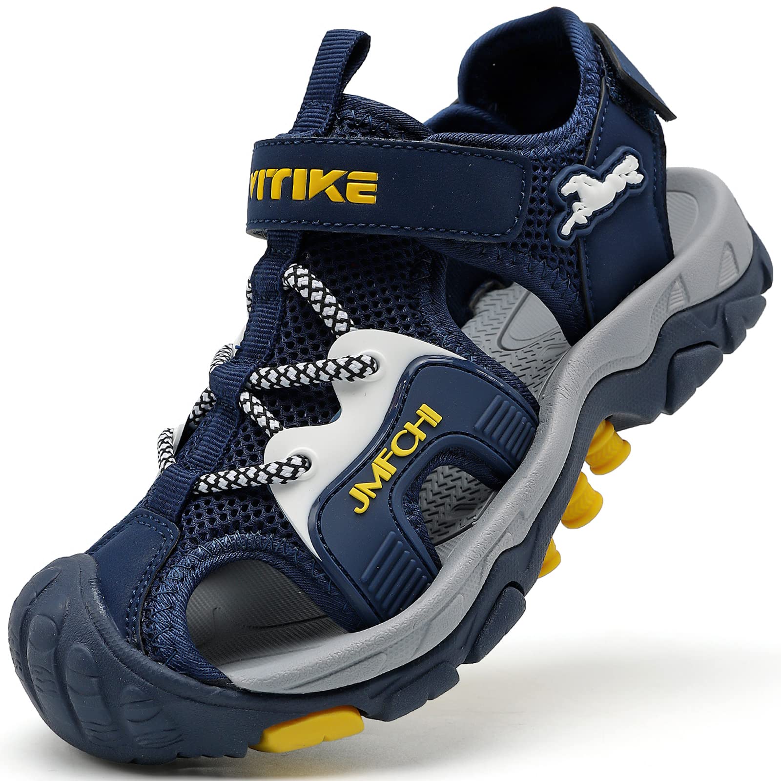 Kids Outdoor Hiking Sandals for Boys & Girls - Waterproof Beach Pool Shoes - Summer Sports Sneakers for Camping, Swimming, and Water Activities