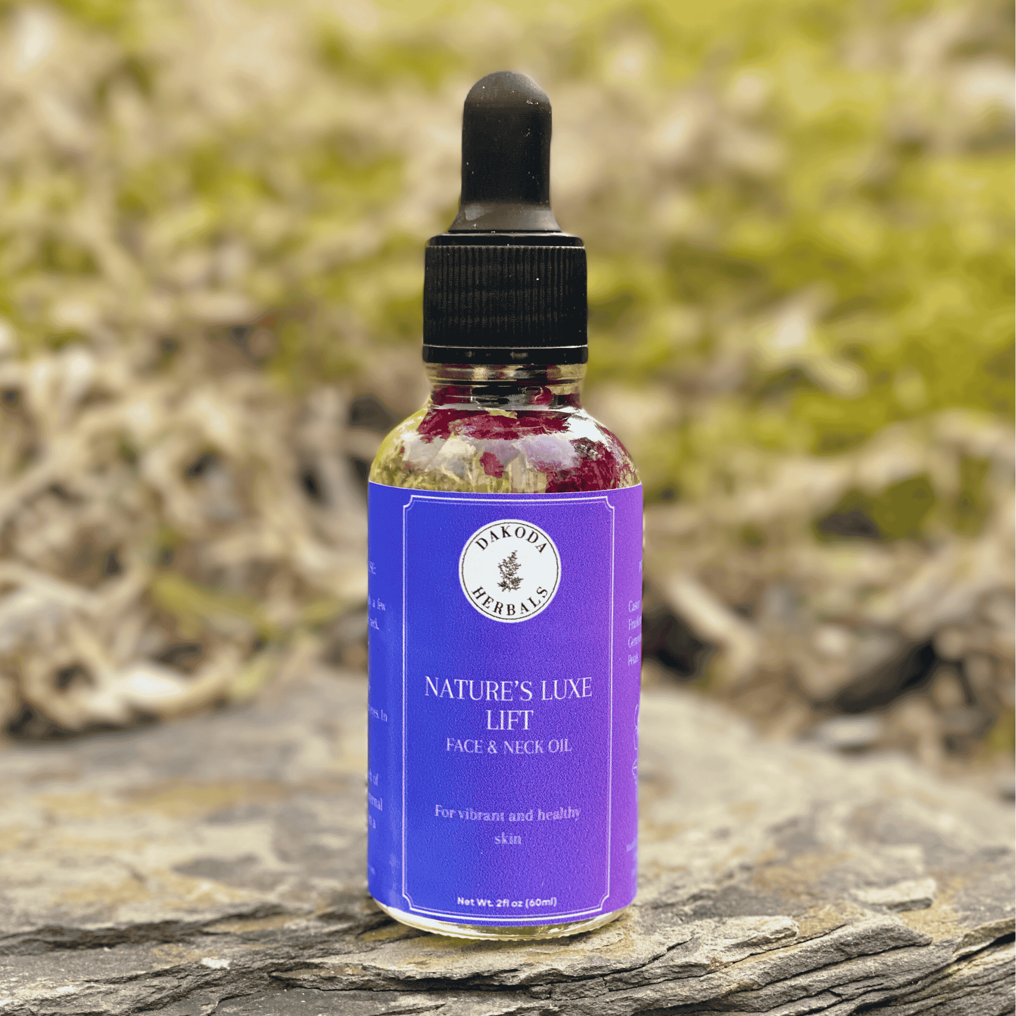 Nature's Luxe Lift – Botanical Face & Neck Serum for Anti-Aging & Hydration | Perfect for Daily Skincare Routine & Nighttime Rejuvenation