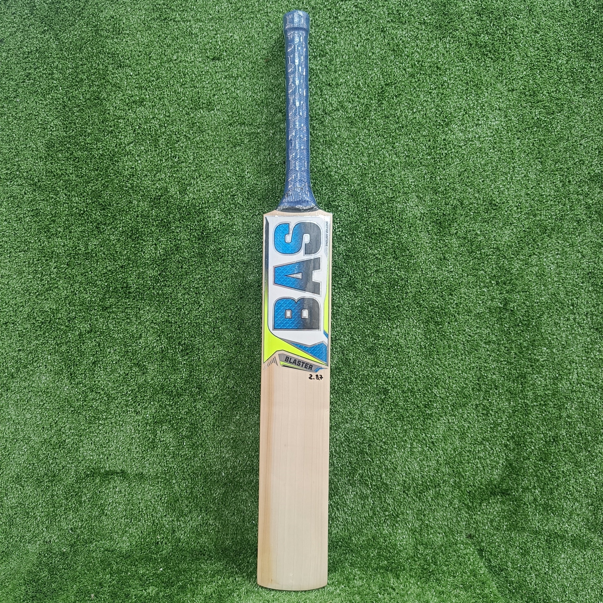 Premium English Willow Cricket Bat by BAS Blaster - Handcrafted for Professional Performance | Perfect for Matches, Training & Backyard Cricket Games