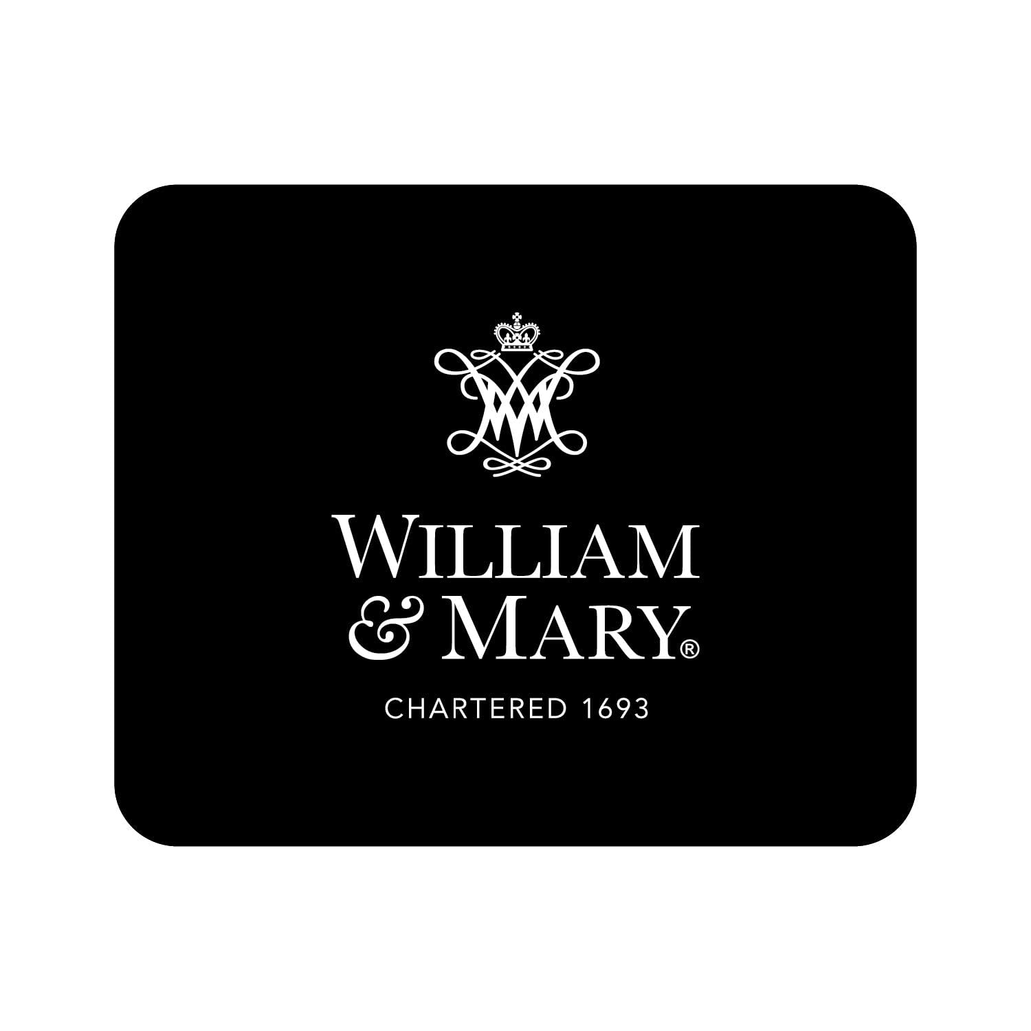 William & Mary Floral Lace Mouse Pad - Non-Slip Fabric Desk Mat for Computers & Laptops - Perfect for Office, Gaming & Home Workspace