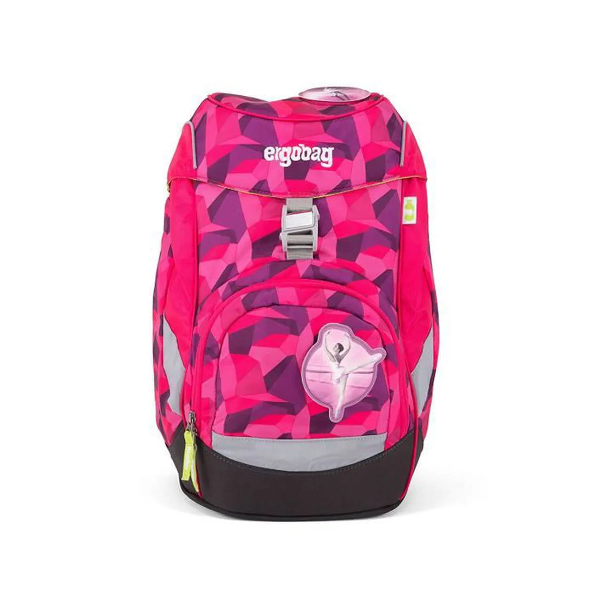 ergobag Prime School Backpack for Kids - Lightweight & Ergonomic Design, Perfect for School, Travel & Daily Use | Prima Bearllerina Collection