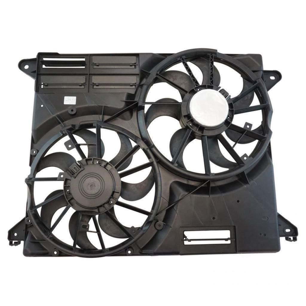 Ford Edge A/C Radiator Fan Assembly Replacement for 2015-2017 Models with 2.0L/2.7L Turbo Engine - Compatible with FO3115212 & F2GZ-8C607-E | Perfect for Cooling System Repair & Summer Driving