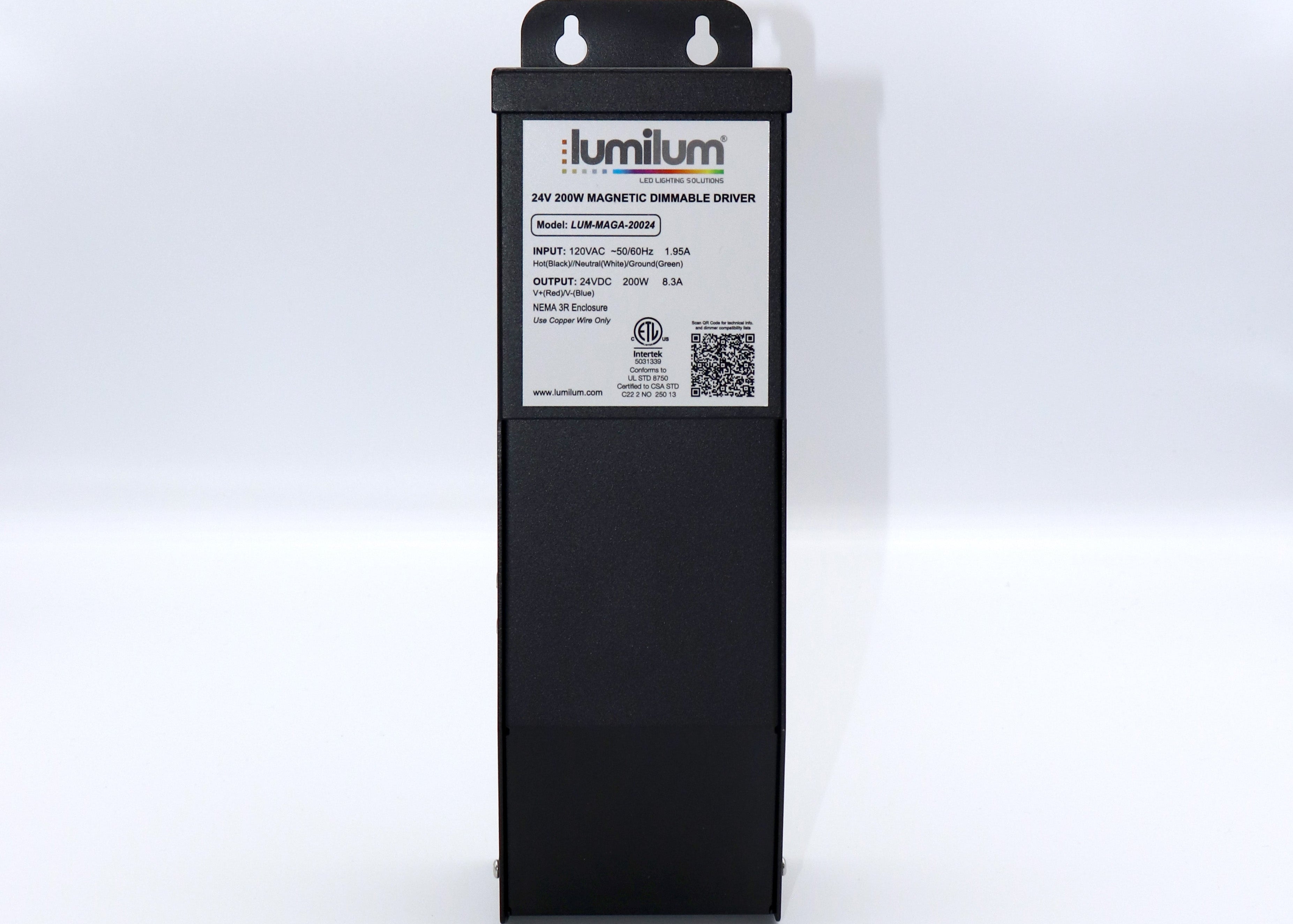 24V LED Magnetic Driver 40W 60W 96W 150W 200W 300W - Waterproof Power Supply for LED Strip Lights, Signage & Cabinet Lighting