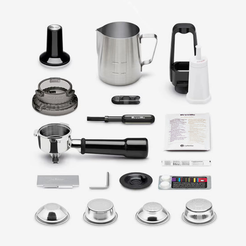 Breville The Barista Touch™ Espresso Machine - Automatic Milk Frother & Built-in Grinder for Perfect Coffee at Home | Ideal for Coffee Lovers & Home Baristas