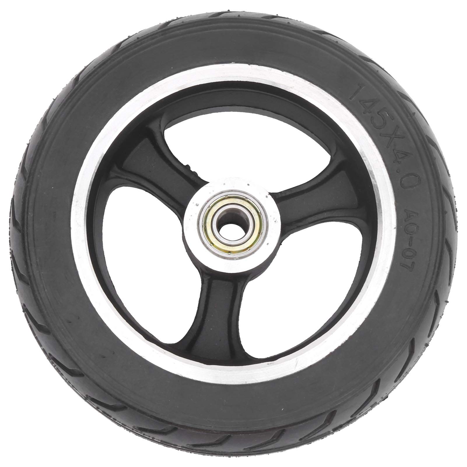 Vbestlife 6 Inch Solid Rubber Tire - Explosion-Proof, Flat-Free Wheel for Electric Scooters & Children's Trolleys | Durable Ride for Commuting, Campus Travel & Kids' Outdoor Adventures