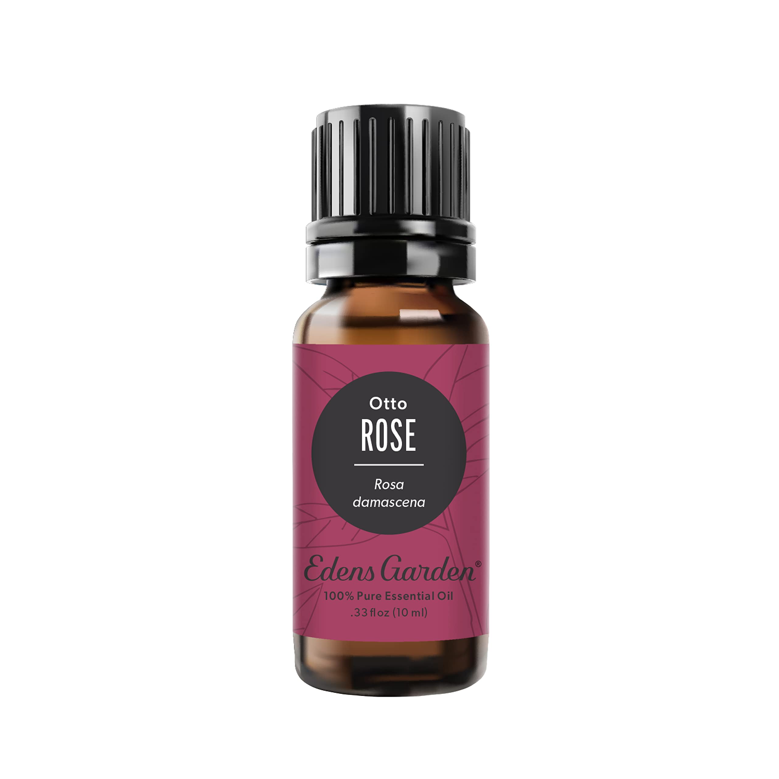 Edens Garden 100% Pure Rose Otto Essential Oil - Premium Grade, Undiluted & Natural for Aromatherapy - Perfect for Diffusers, Skin Care, Facial & Hair Treatments (10ml/0.33 fl oz) - Relaxation, Massage & Home Spa Use