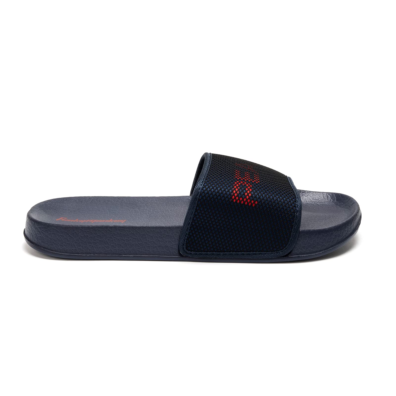 **FunkyMonkey Men's Casual Slide Sandals - Comfortable Indoor/Outdoor Slippers for Beach, Pool & Lounging**