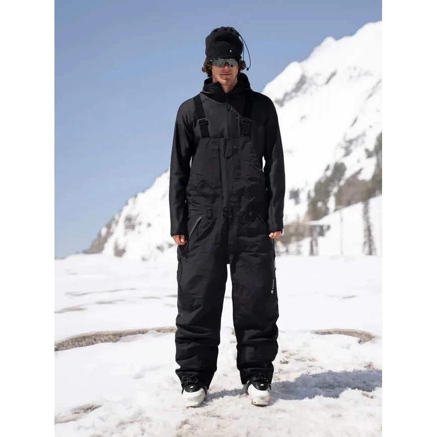 Armada Men's Emmons 3L Waterproof Bib Snow Pants 2025 - Insulated Ski & Snowboard Bib Overalls for Winter Sports & Outdoor Activities