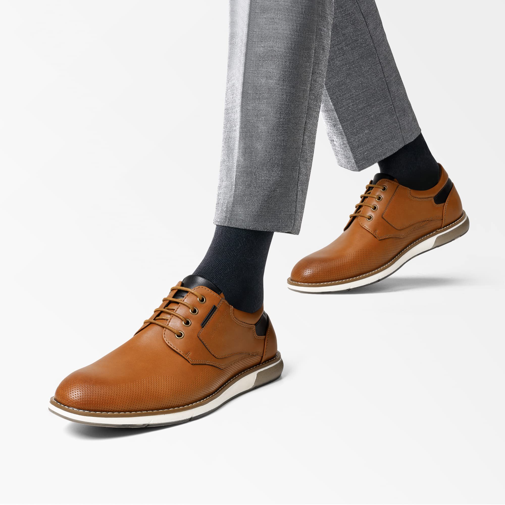 Bruno Marc Men's Casual Dress Oxford Shoes - Business Formal Derby Sneakers for Office, Wedding & Everyday Wear