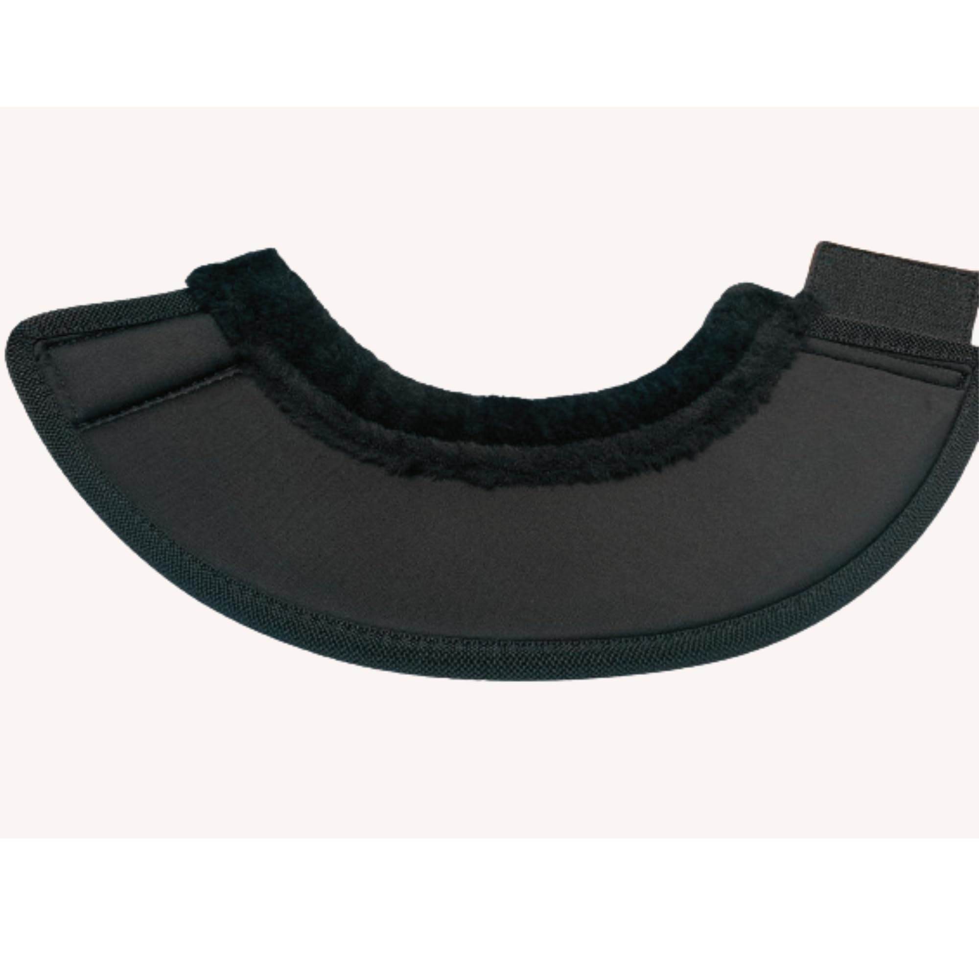 Premium Horse Overreach Bell Boots - Large Size, Black - Durable Protection for Training & Riding