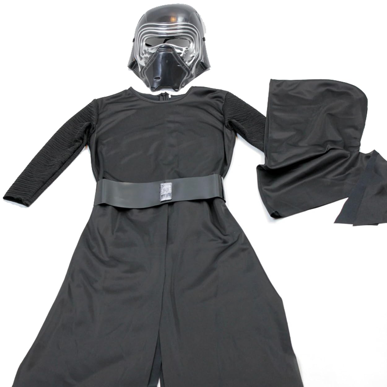Kids Kylo Ren Costume - Ben Solo Cosplay Outfit with Mask & Jedi Robe | Star Wars Halloween Costume for Boys | Perfect for Halloween Parties, Cosplay Events & Dress-Up Play