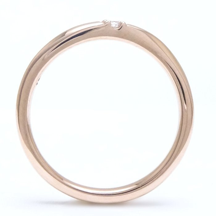 4℃ Diamond Ring K18PG Pink Gold - Elegant 18K Rose Gold Engagement Ring for Women, Perfect for Proposals, Anniversaries & Special Occasions