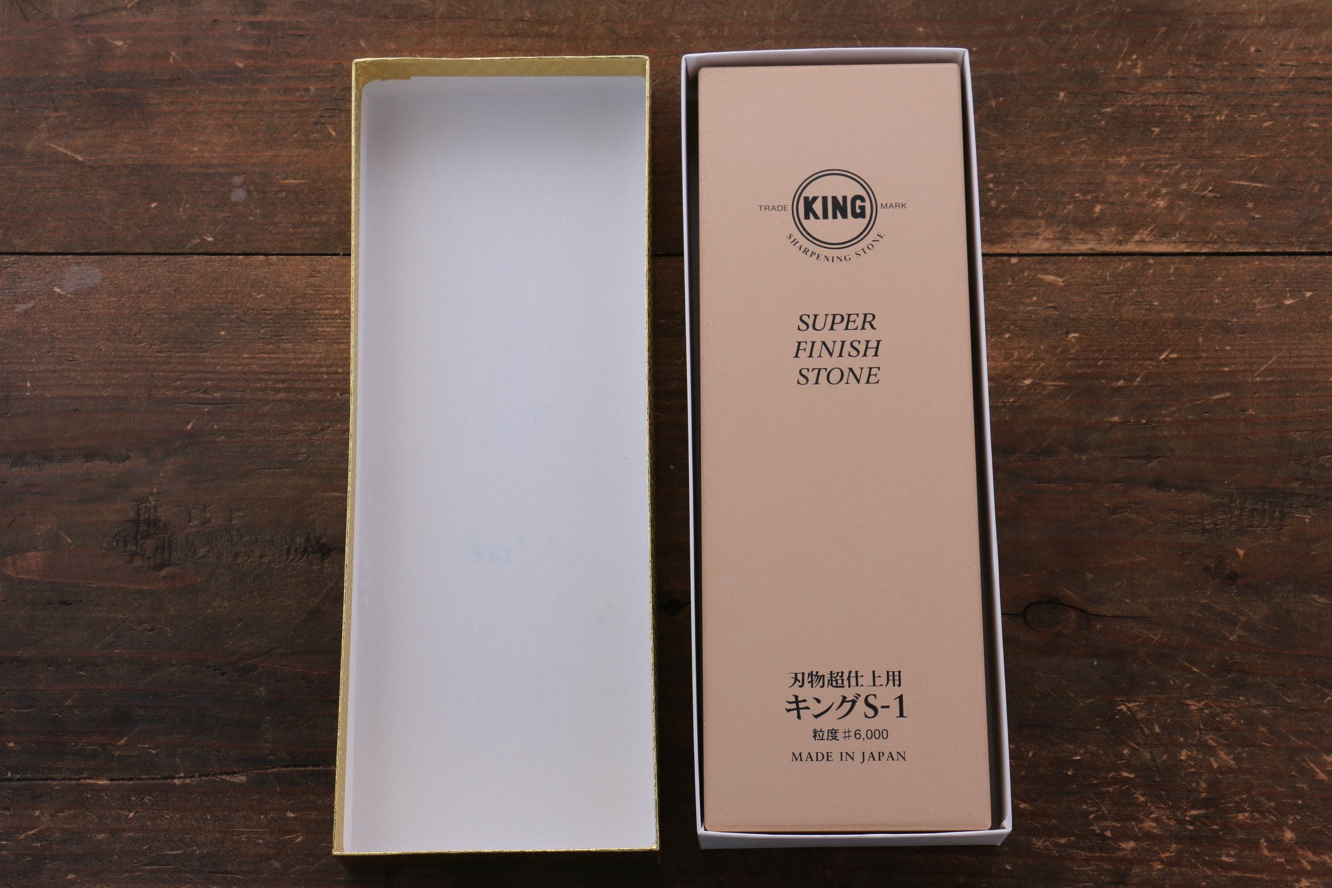 Premium King Sharpening Stone - 2-Sided Whetstone for Knives, Scissors & Tools - 400/1000 Grit Sharpener for Kitchen, Camping & DIY Projects