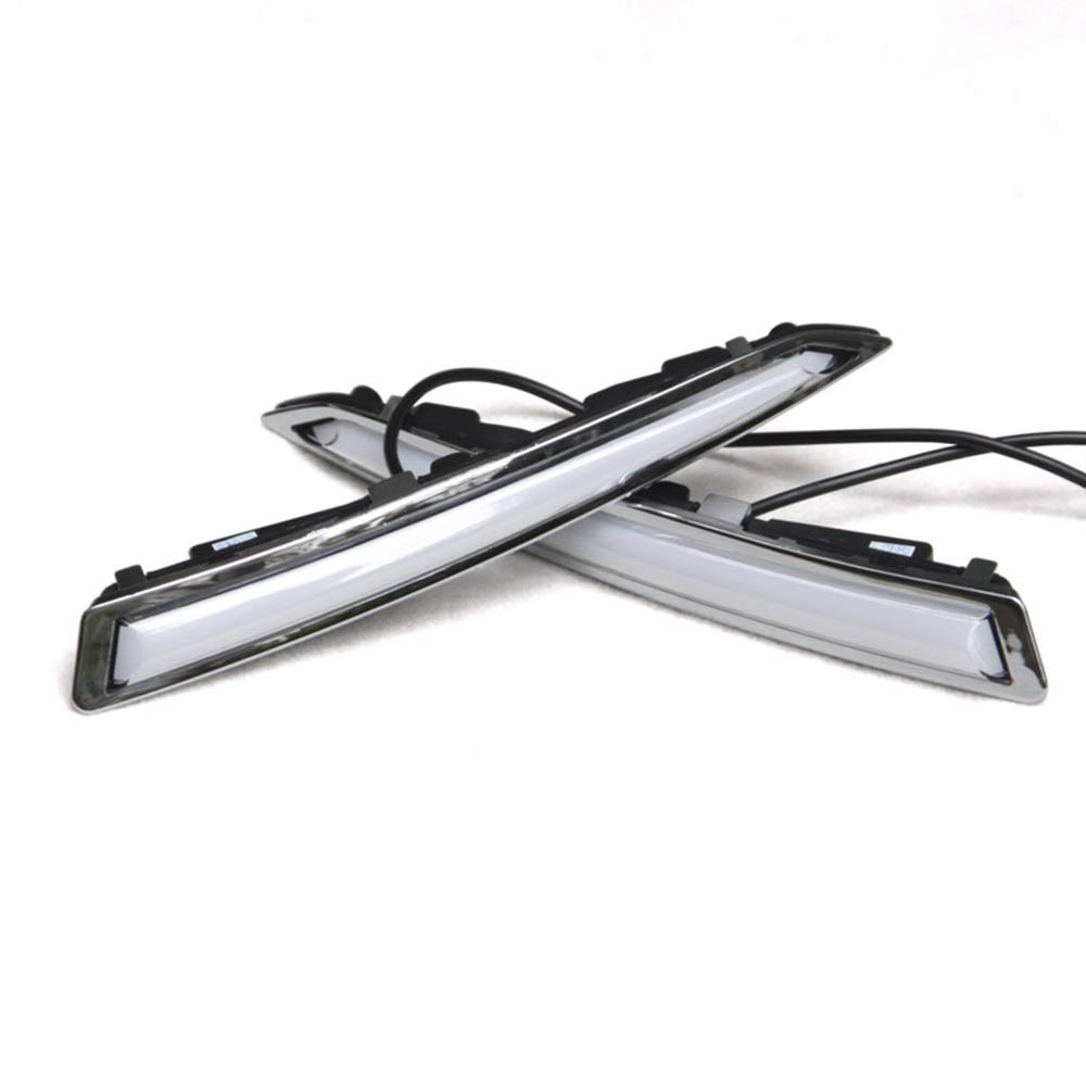 High Brightness LED DRL Fog Lights for Ford Kuga Escape 2013-2016 | Daytime Running Lights & Bumper Lights | Perfect for Night Driving & Off-Road Adventures