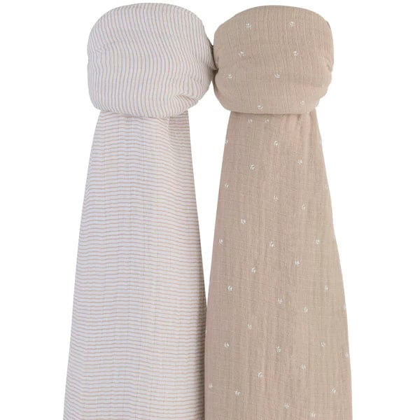 Mauve Tulip/Stripes (2 Pack)