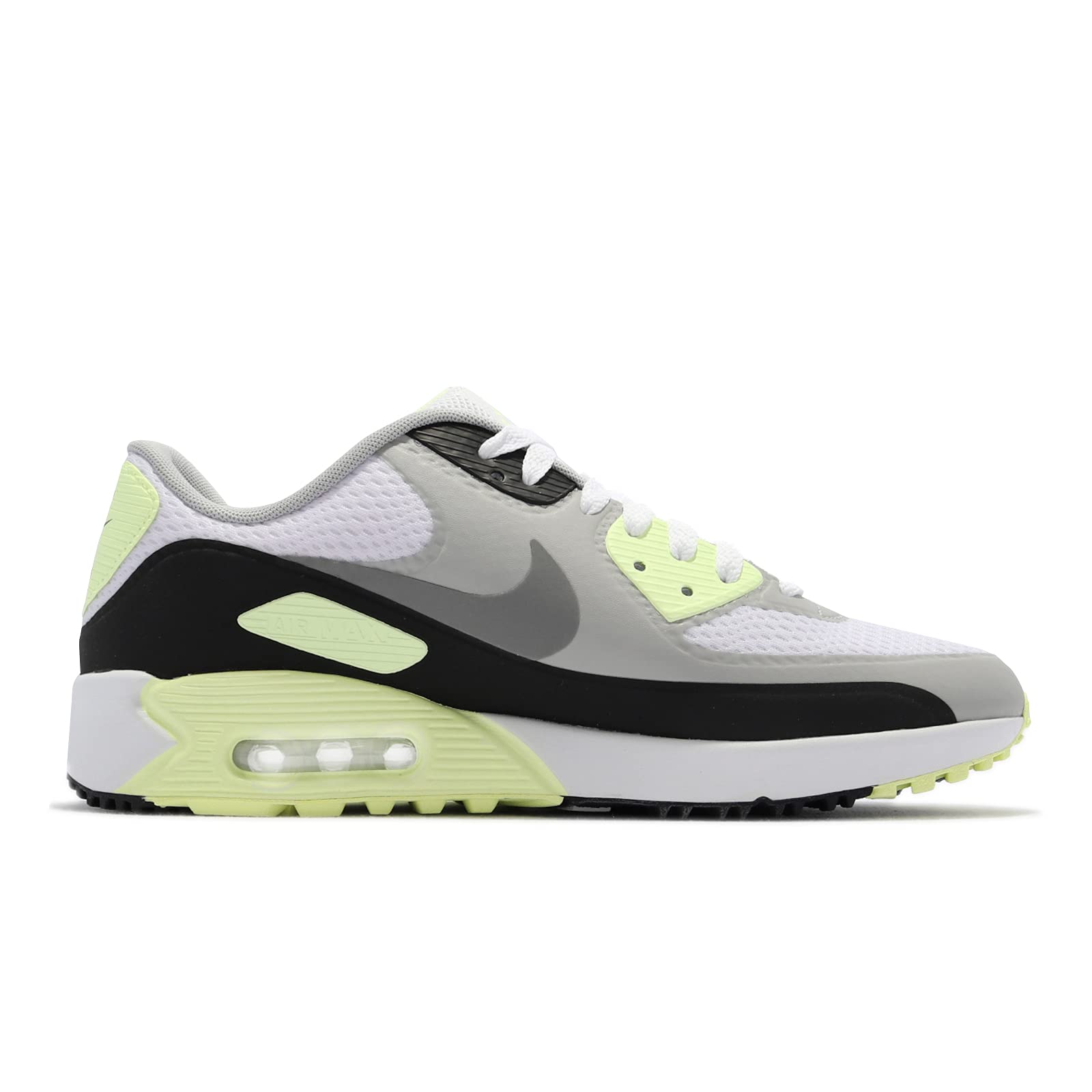 Nike Men's Air Max 90 G Golf Shoes - Comfortable Athletic Sneakers for Walking & Golfing | Perfect for Golf Courses & Casual Wear