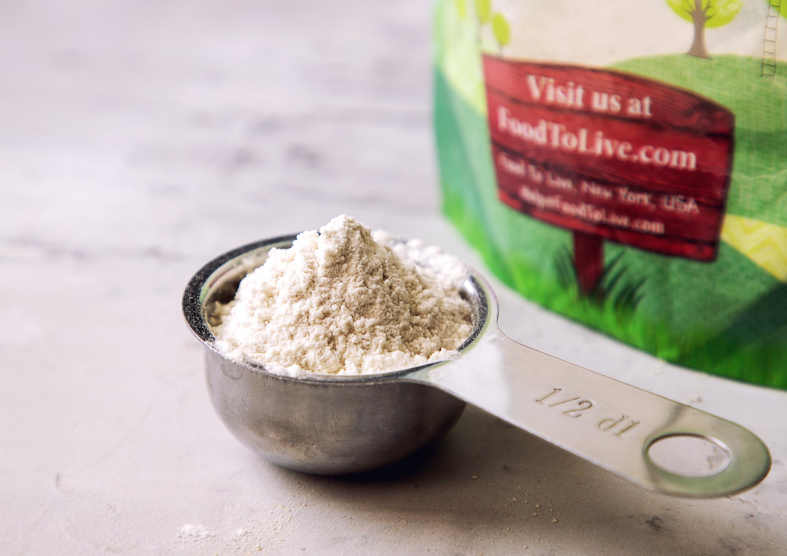 Food to Live Xanthan Gum Powder - 9 lb Bulk (Kosher, Vegan, Keto-Friendly) | Pure Thickener for Baking, Cooking & Gluten-Free Recipes | Perfect for Sauces, Dressings & Low-Carb Baking