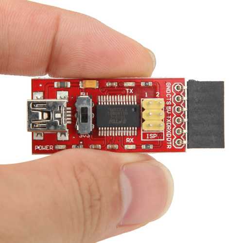 5Pcs FTDI Basic Program Downloader USB to TTL 3.3V/5V FT232RL Adapter for Arduino - Perfect for DIY Electronics, Raspberry Pi, and Embedded Systems Programming